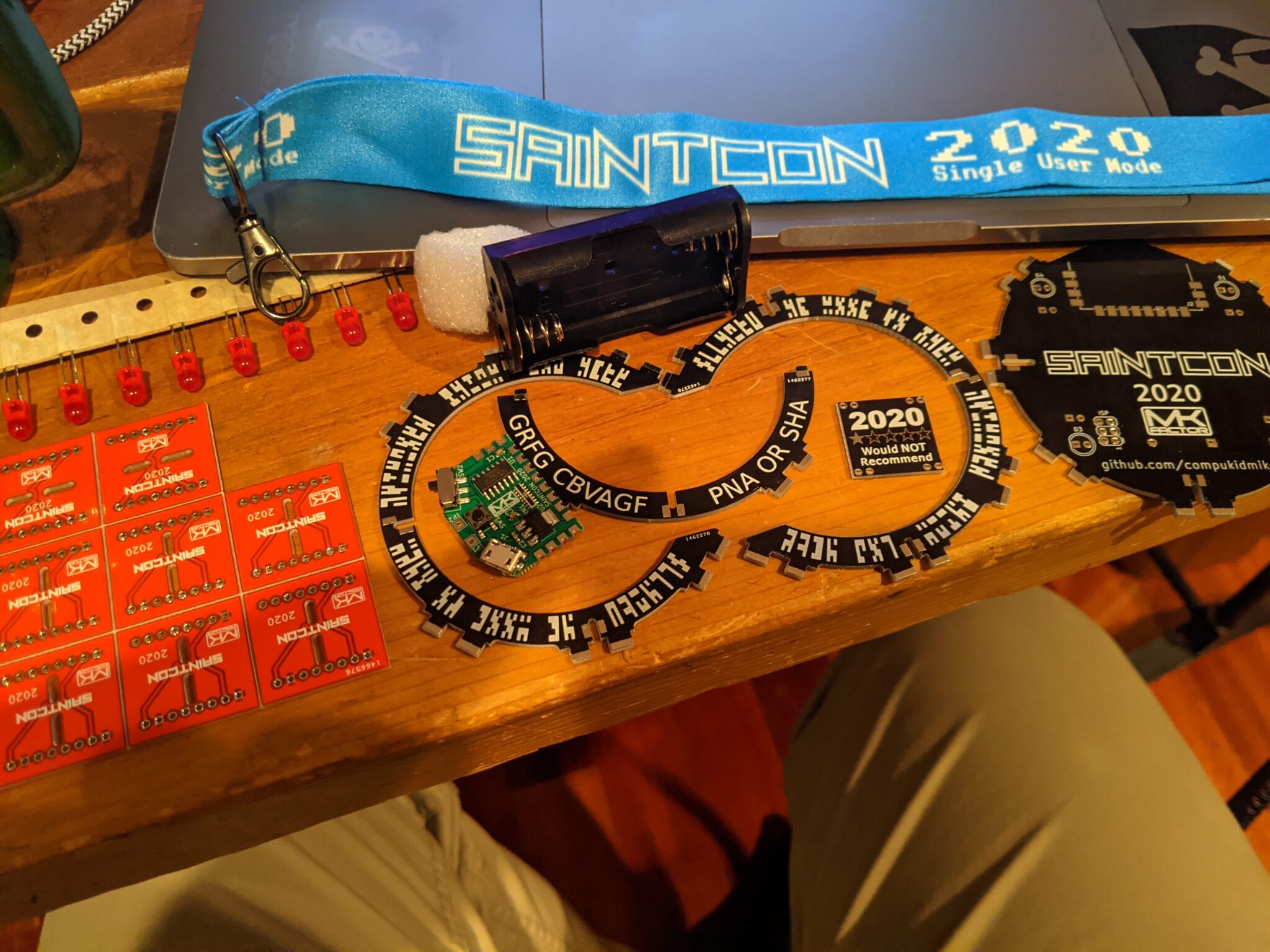 My SAINTCON badge came today. โ DC540 Defcon Group My SAINTCON badge came today. โ DC540 Defcon Group